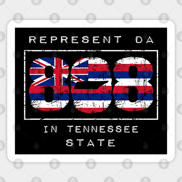 Rep Da 808 in Tennessee State by Hawaii Nei All Day Sticker by hawaiineiallday